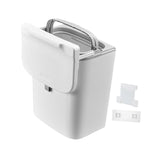 Maxbell Kitchen Waste Compost Bin with Lid Portable Multifunction for Home Bathroom 9L Grey pole