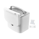 Maxbell Kitchen Waste Compost Bin with Lid Portable Multifunction for Home Bathroom 7L Grey pole