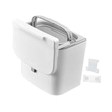 Maxbell Kitchen Waste Compost Bin with Lid Portable Multifunction for Home Bathroom 7L Grey pole