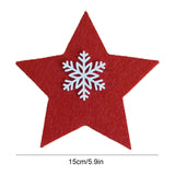 Maxbell 4x Christmas Cutlery Holders Tableware Pocket Reusable for Home Table Decor