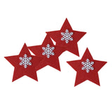 Maxbell 4x Christmas Cutlery Holders Tableware Pocket Reusable for Home Table Decor