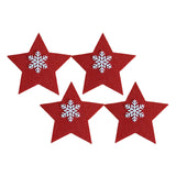 Maxbell 4x Christmas Cutlery Holders Tableware Pocket Reusable for Home Table Decor