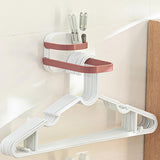 Maxbell Hanger Hook Stable Flexible Decorative Gadget for Restroom Bathroom Wardrobe Red