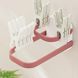 Maxbell Hanger Hook Stable Flexible Decorative Gadget for Restroom Bathroom Wardrobe Red