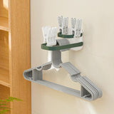 Maxbell Hanger Hook Stable Flexible Decorative Gadget for Restroom Bathroom Wardrobe Green