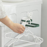 Maxbell Hanger Hook Stable Flexible Decorative Gadget for Restroom Bathroom Wardrobe Green