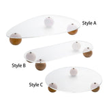 Maxbell Decorative Tray Vanity Tray Multipurpose Home Decor Ornaments Style A