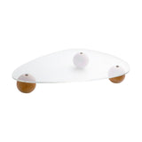 Maxbell Decorative Tray Vanity Tray Multipurpose Home Decor Ornaments Style A