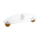Maxbell Decorative Tray Vanity Tray Multipurpose Home Decor Ornaments Style A
