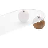 Maxbell Decorative Tray Vanity Tray Multipurpose Home Decor Ornaments Style B