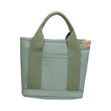 Maxbell Top Handle Women Shoulder Bag Organizer Durable for Beach Adult Teacher Green