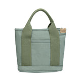 Maxbell Top Handle Women Shoulder Bag Organizer Durable for Beach Adult Teacher Green