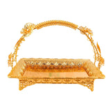 Maxbell European Style Fruit Tray Multipurpose with Handle for Kitchen Decoration