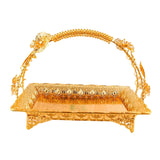 Maxbell European Style Fruit Tray Multipurpose with Handle for Kitchen Decoration