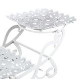 Maxbell 2 Tiers Cake Stand Snack Display Tray Dessert Tray for Dessert Afternoon Tea Heart Square