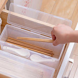 Maxbell Noodle Canister Pasta Storage Container Stackable Transparent for Fridge