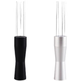 Maxbell coffee Stirrer Gadgets Type Mini Whisk for Cafe Kitchen Home Argent