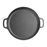 Maxbell Round Pizza Pan Pie Tray Cookware with Handles for Cooking Frying Cooker 30cm