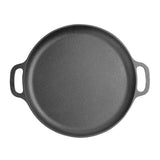 Maxbell Round Pizza Pan Pie Tray Cookware with Handles for Cooking Frying Cooker 30cm