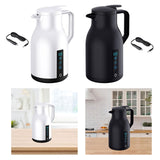 Maxbell Heater Bottle Pot Electric Heating Mug Water Boiler Drinking Cup for Camping White