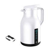 Maxbell Heater Bottle Pot Electric Heating Mug Water Boiler Drinking Cup for Camping White