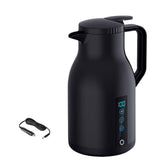 Maxbell Heater Bottle Pot Electric Heating Mug Water Boiler Drinking Cup for Camping Black
