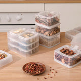 Maxbell Spice Sealed Box Seasoning Box Salt Spice Container for Barbecue Cabinet Single Grid