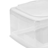 Maxbell Spice Sealed Box Seasoning Box Salt Spice Container for Barbecue Cabinet Single Grid