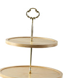 Maxbell Tiered Cupcake Stand Cookies Snacks Holder Multiuse for Party Home Wedding Three Layers