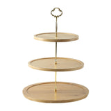 Maxbell Tiered Cupcake Stand Cookies Snacks Holder Multiuse for Party Home Wedding Three Layers