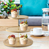 Maxbell Tiered Cupcake Stand Cookies Snacks Holder Multiuse for Party Home Wedding Three Layers