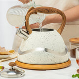 Maxbell Portable Whistling Kettle 3.5L Large Capacity for Picnic Outdoor Gifts