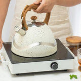 Maxbell Portable Whistling Kettle 3.5L Large Capacity for Picnic Outdoor Gifts