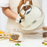 Maxbell Portable Whistling Kettle 3.5L Large Capacity for Picnic Outdoor Gifts