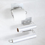 Maxbell Multipurpose Tissue Roll Holder Metal Frame for Bedroom Bathroom Kitchen M