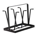 Maxbell steel Bottle Cup Hanging Drying Rack 6 Hook Organizer Rust Resistant