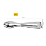 Maxbell Buffet Food Clip Kitchen Utensils Food Serving Clip for Kitchen Barbecue Style B