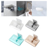 Maxbell Shower Wall Soap Dish Holder Self Draining Soap Holder for Shower Bathroom black