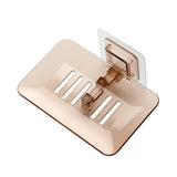 Maxbell Shower Wall Soap Dish Holder Self Draining Soap Holder for Shower Bathroom brown