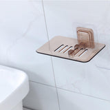 Maxbell Shower Wall Soap Dish Holder Self Draining Soap Holder for Shower Bathroom brown