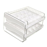 Maxbell 2 Tier Egg Holder Stackable Eggs Tray Bins for Countertop Shelf Drawer
