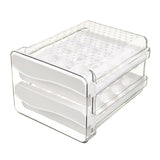 Maxbell 2 Tier Egg Holder Stackable Eggs Tray Bins for Countertop Shelf Drawer