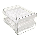 Maxbell 2 Tier Egg Holder Stackable Eggs Tray Bins for Countertop Shelf Drawer
