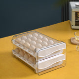 Maxbell 2 Tier Egg Holder Stackable Eggs Tray Bins for Countertop Shelf Drawer