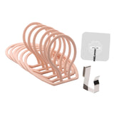 Maxbell Wall Mount Hat Organizer Cabinets Bedroom Door Display Rack Accessories Pink