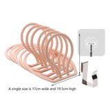 Maxbell Wall Mount Hat Organizer Cabinets Bedroom Door Display Rack Accessories Pink