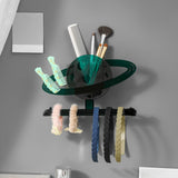 Maxbell Creative Hair Hoop Organizer Headband Storage Holder for Hair Clasp  Green