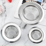 Maxbell Kitchen Sink Strainer Thicken Edge Metal for Wash Basin Bathroom Bathtub M