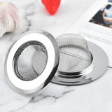 Maxbell Kitchen Sink Strainer Thicken Edge Metal for Wash Basin Bathroom Bathtub M