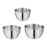 Maxbell Dish Bowl Nesting Storage Bowls Cooking Bowl Space Saving for Dessert Snacks 10CM